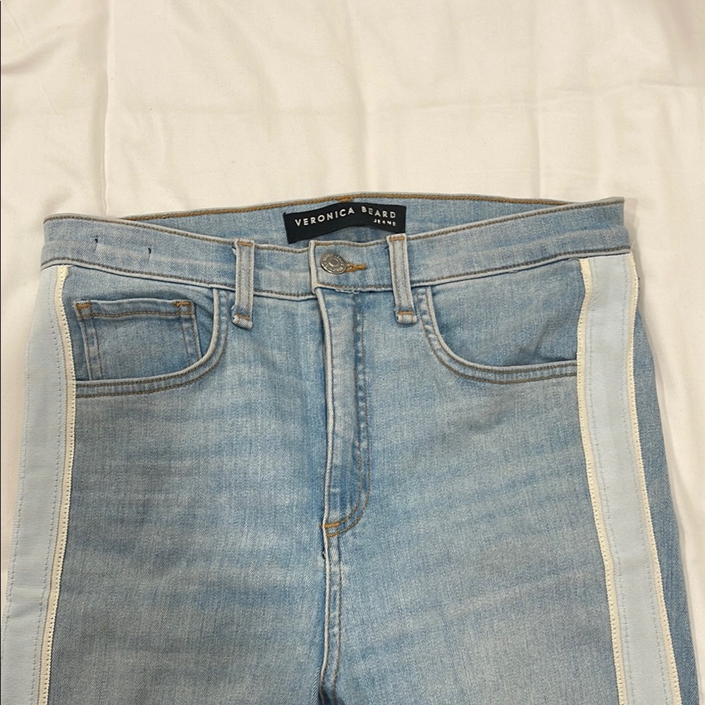 Veronica Beard Blue Classic Stonewashed Jeans